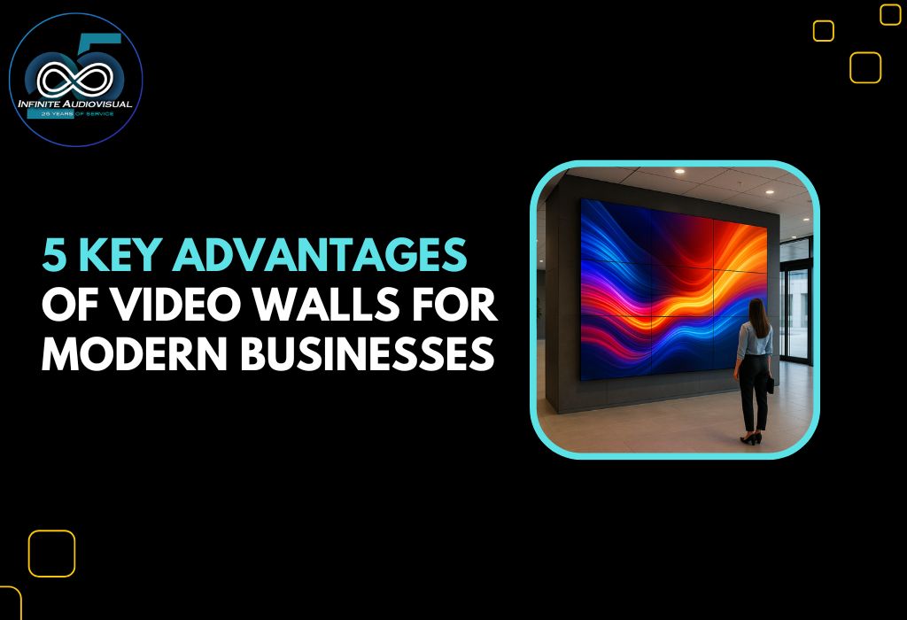 5 Key Advantages of Video Walls for Modern Businesses
